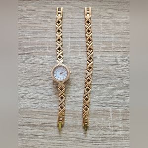 Armitron Women's Watch And Bracelet Set